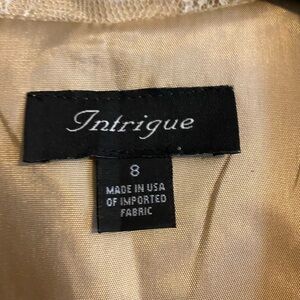 Intrigue Gold Dress